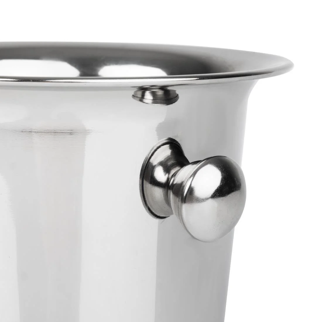 Olympia Mini Fluted Ice Bucket Stainless Steel - Image 5