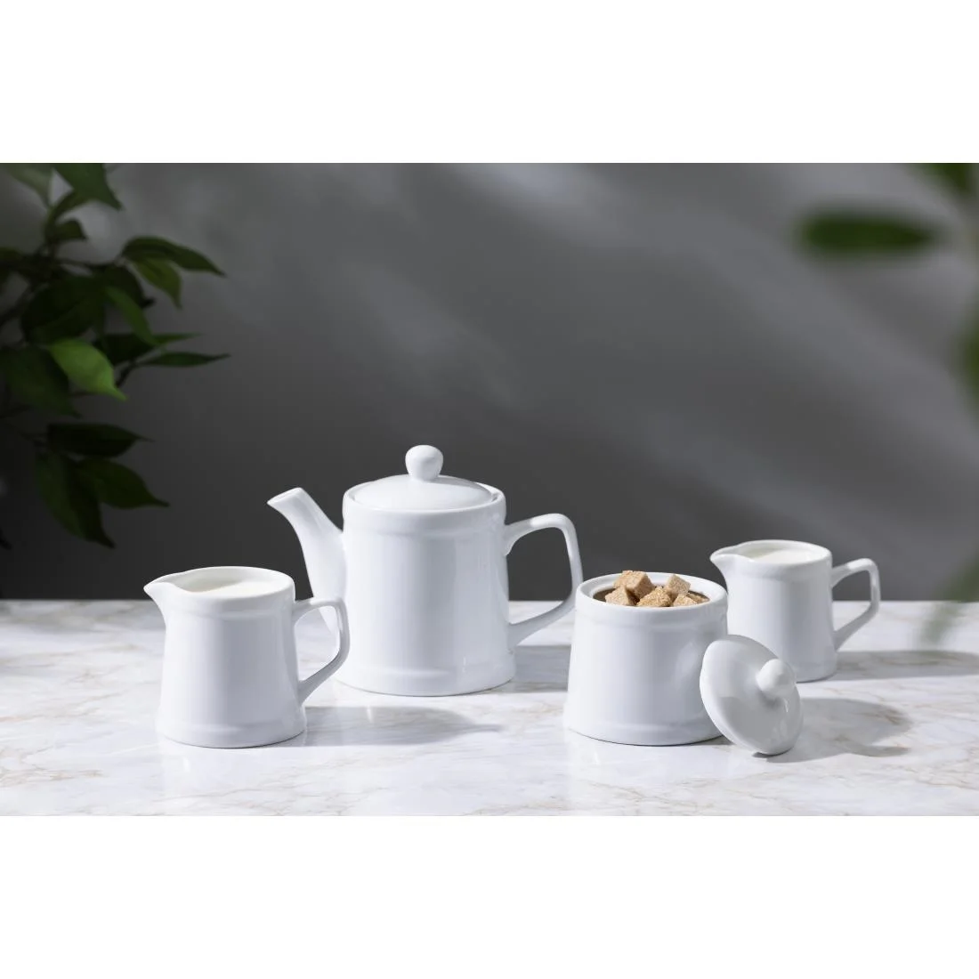 Olympia Whiteware Pier Jugs 120ml (6 Pack) - Image 3