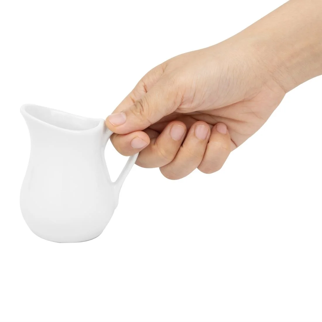 Olympia Whiteware Fine Jugs 100ml (12 Pack) - Image 9