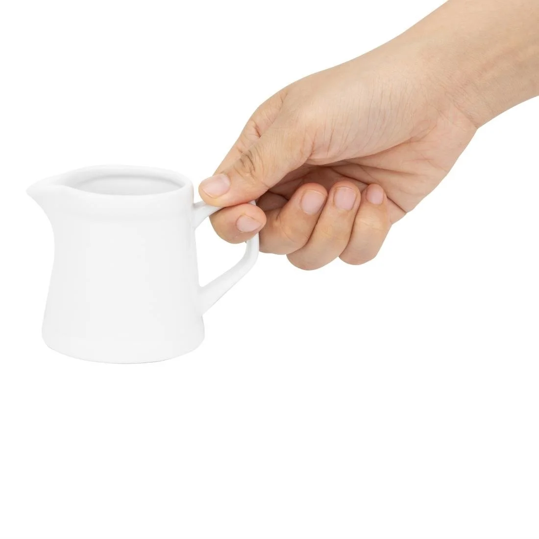 Olympia Whiteware Pier Jugs 120ml (6 Pack) - Image 8