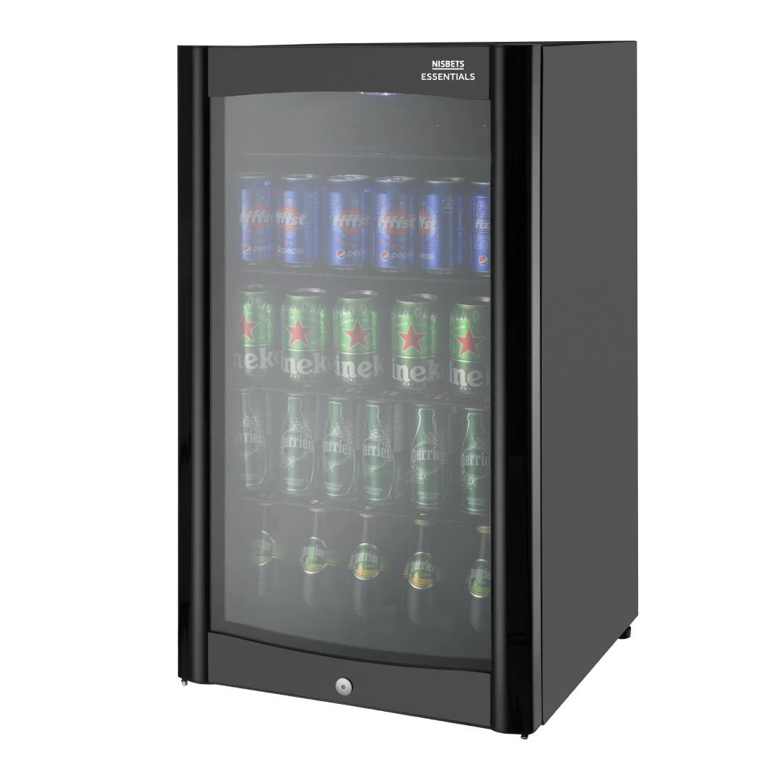 Nisbets Essentials Single Door Back Bar Cooler 98Ltr - Image 4