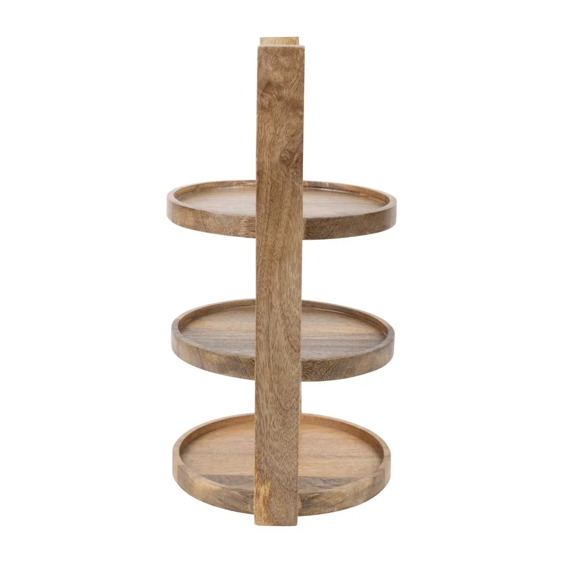 Olympia 3-Tier Stand Mango Wood for 200mm Plates - Image 3