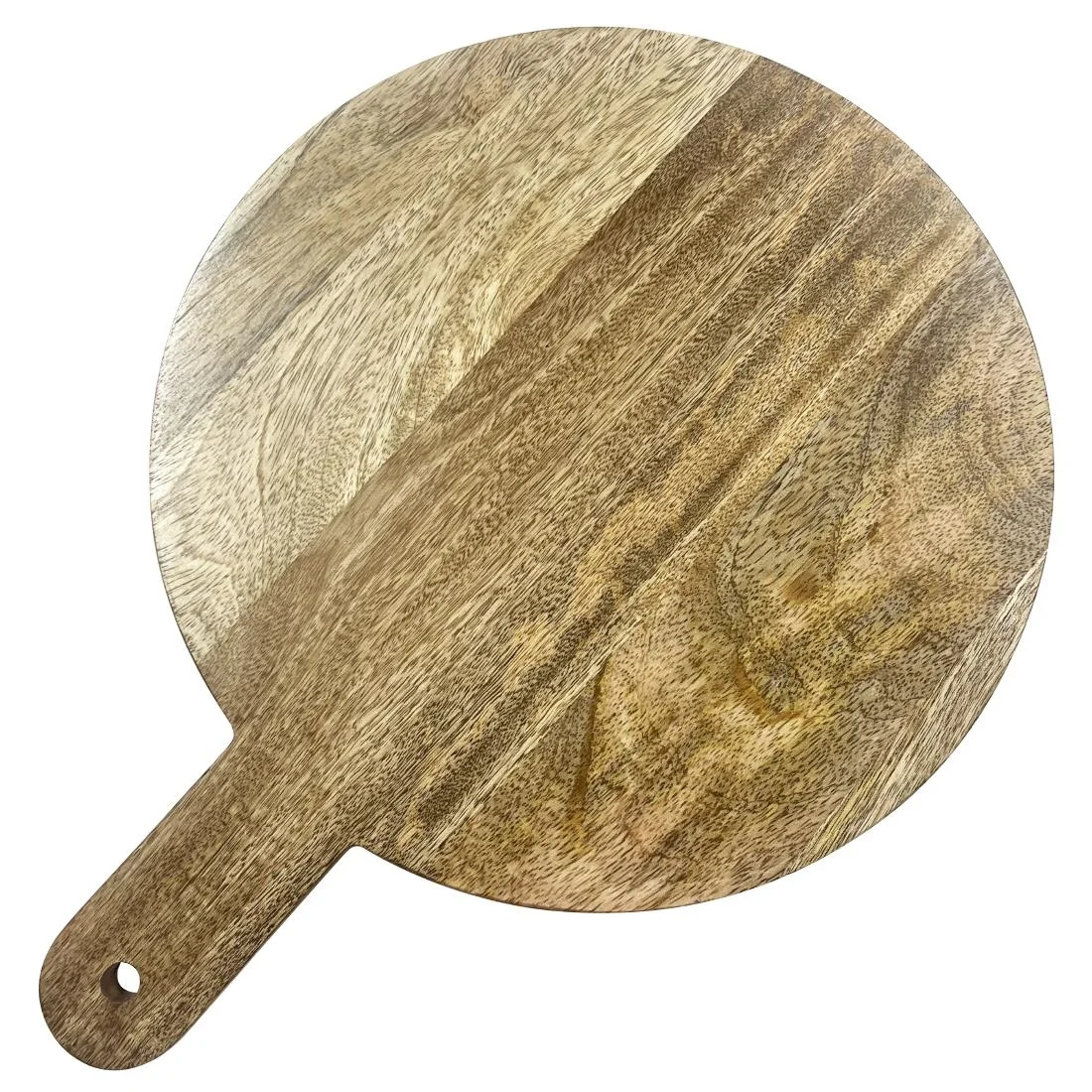 Olympia Round Handled Display Stand Mango Wood with Metal Legs 400x300x80mm - Image 6