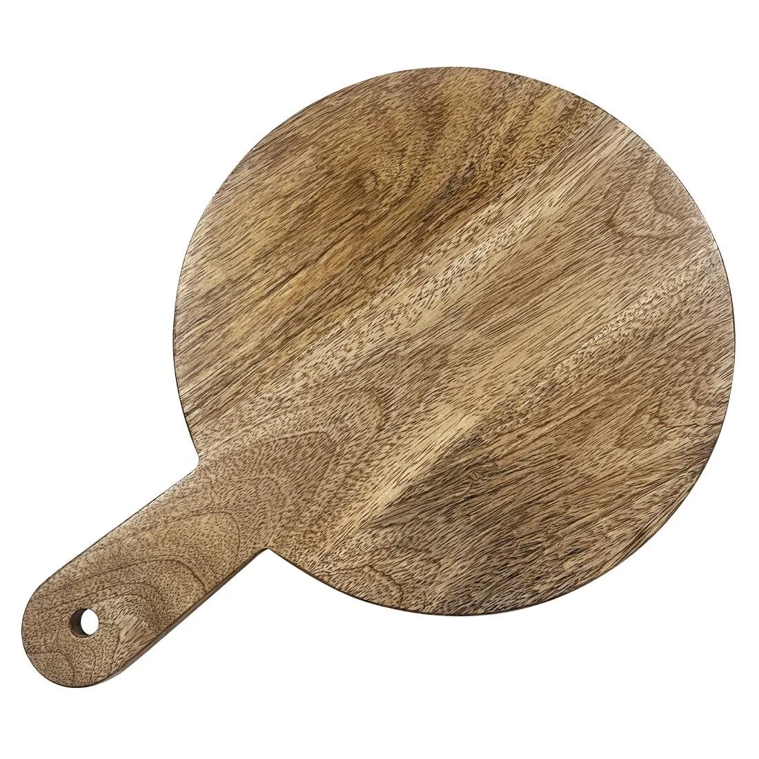 Olympia Round Handled Display Stand Mango Wood with Metal Legs 350x250x80mm - Image 7