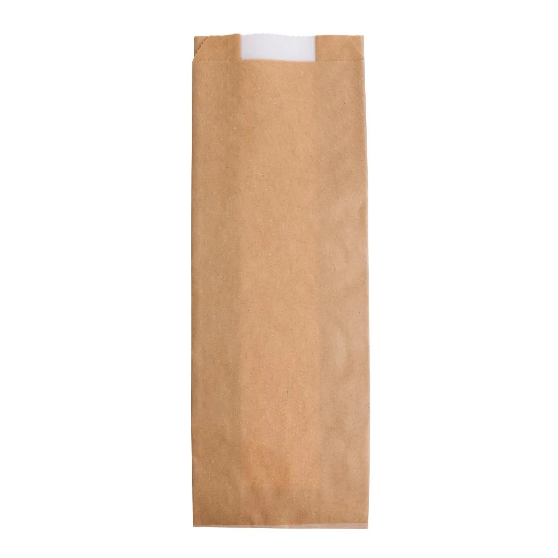 Fiesta Compostable Baguette Bags with Glassine Window 300x100x60mm ( 1000 Pack) - Image 2