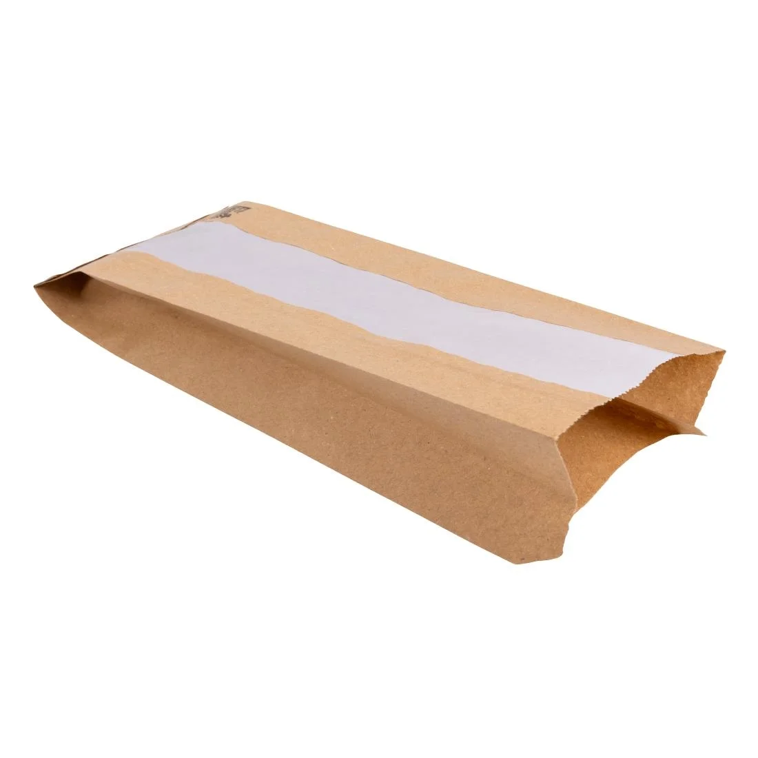 Fiesta Compostable Baguette Bags with Glassine Window 300x100x60mm ( 1000 Pack) - Image 3