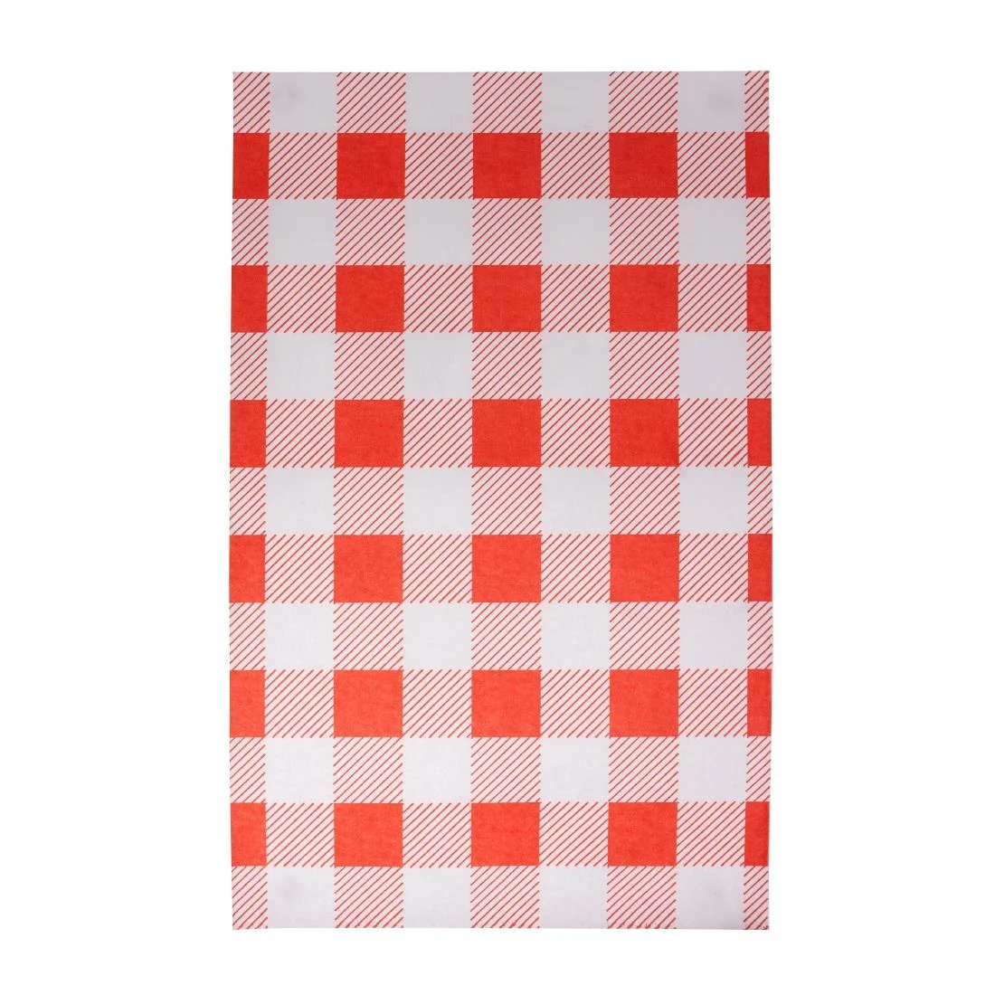 Fiesta Compostable Red Gingham Greaseproof Sheets 310x190mm (200 Pack) - Image 4