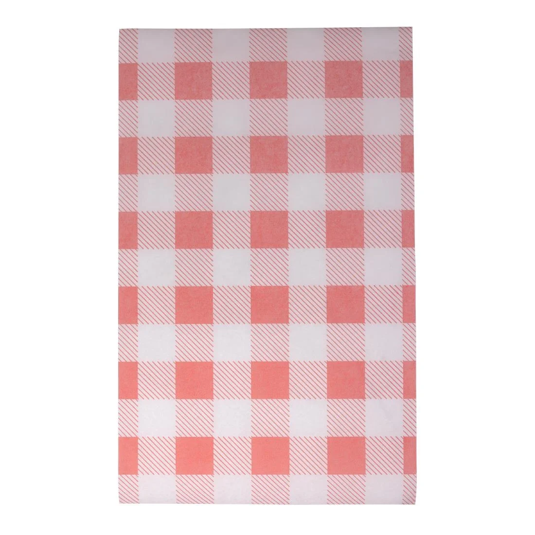 Fiesta Compostable Red Gingham Greaseproof Sheets 310x190mm (200 Pack) - Image 5