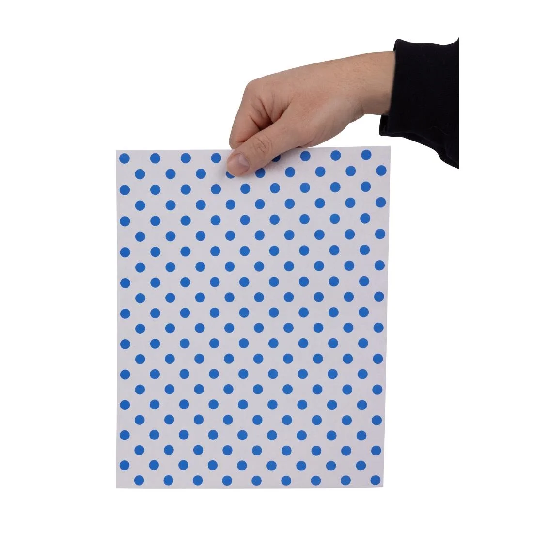 Fiesta Compostable Burger Wraps Blue Dot 250x200mm (200 Pack) - Image 5