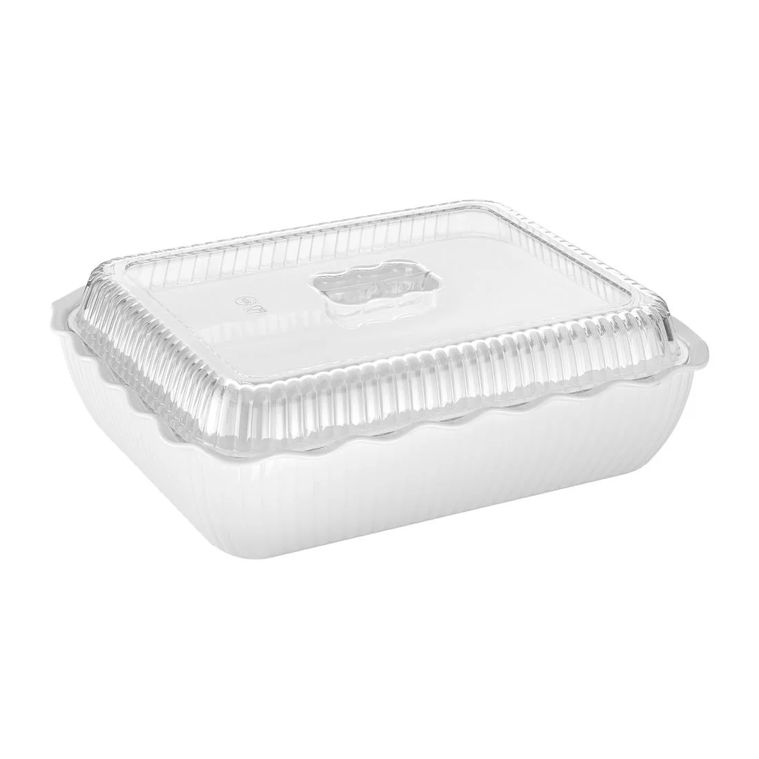 Olympia Kristallon Large Salad Crock - White - Image 5