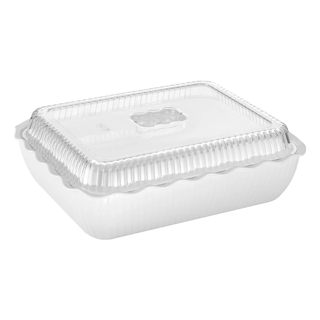 Olympia Kristallon Raised Lid for Large Salad Crock - Image 7