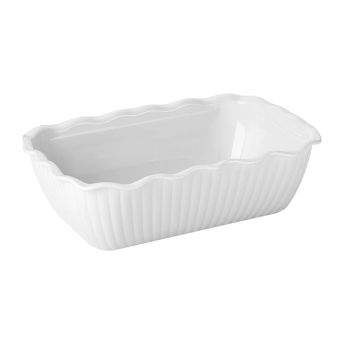 Olympia Kristallon Medium Salad Crock - White - Image 1