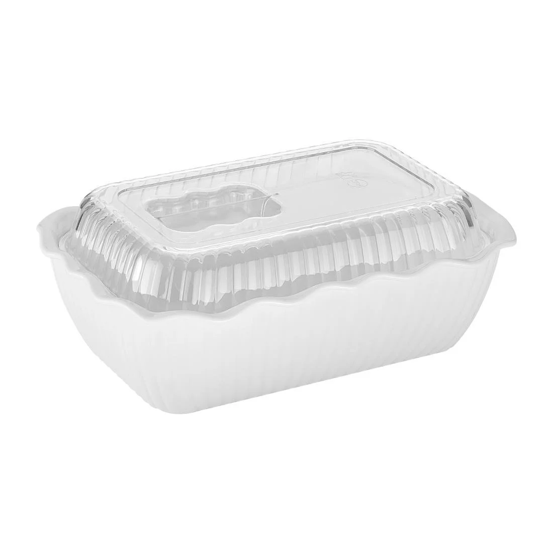 Olympia Kristallon Medium Salad Crock - White - Image 5