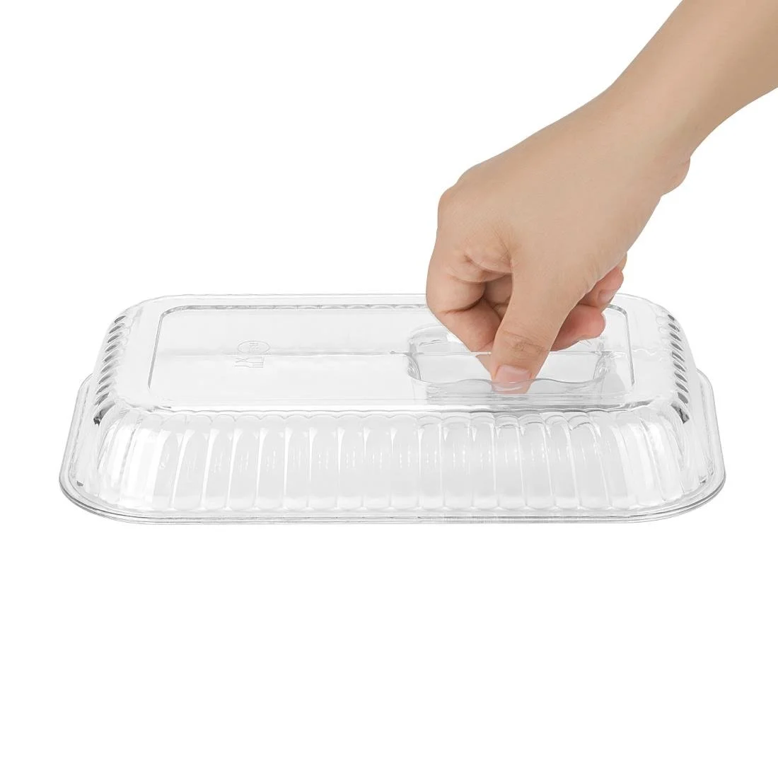 Olympia Kristallon Raised Lid for Medium Salad Crock - Image 3