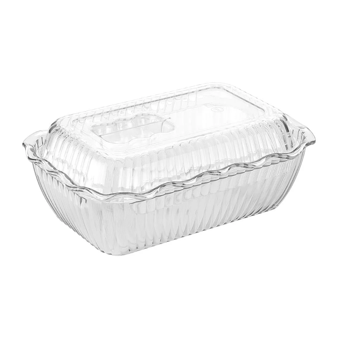 Olympia Kristallon Raised Lid for Medium Salad Crock - Image 4
