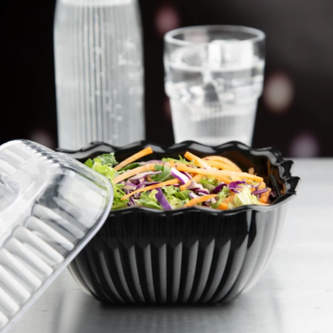 Olympia Kristallon Small Salad Crock - Black - Image 5