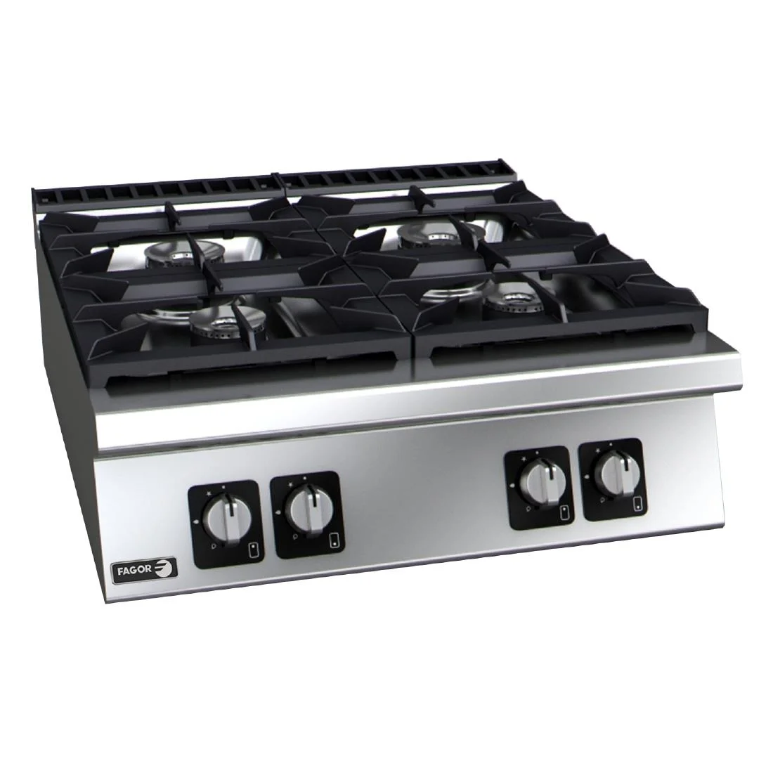 Fagor 900 Series 4 Burner Countertop Gas Hob - Image 1