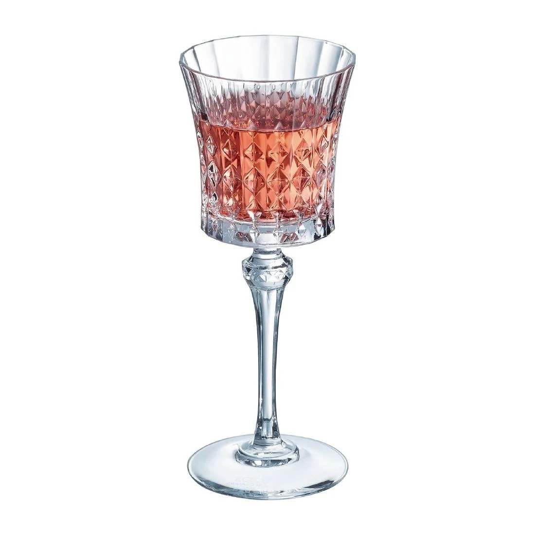 Cristal d'Arques Lady Diamond Wine Glasses 190ml (8 pack) - Image 3