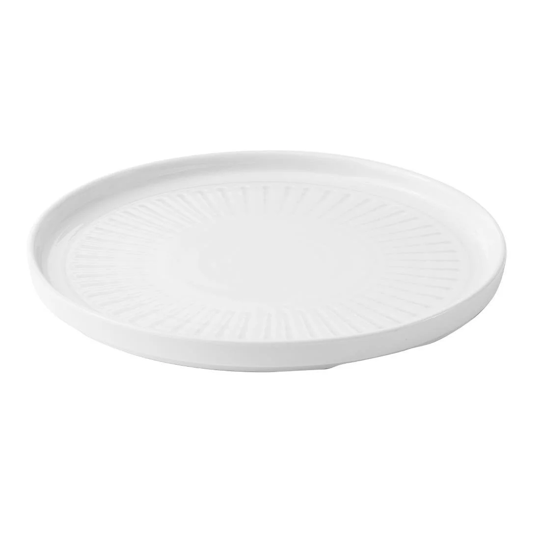 Churchill Era Grey Walled Plates 260mm (6 Pack) - Image 3