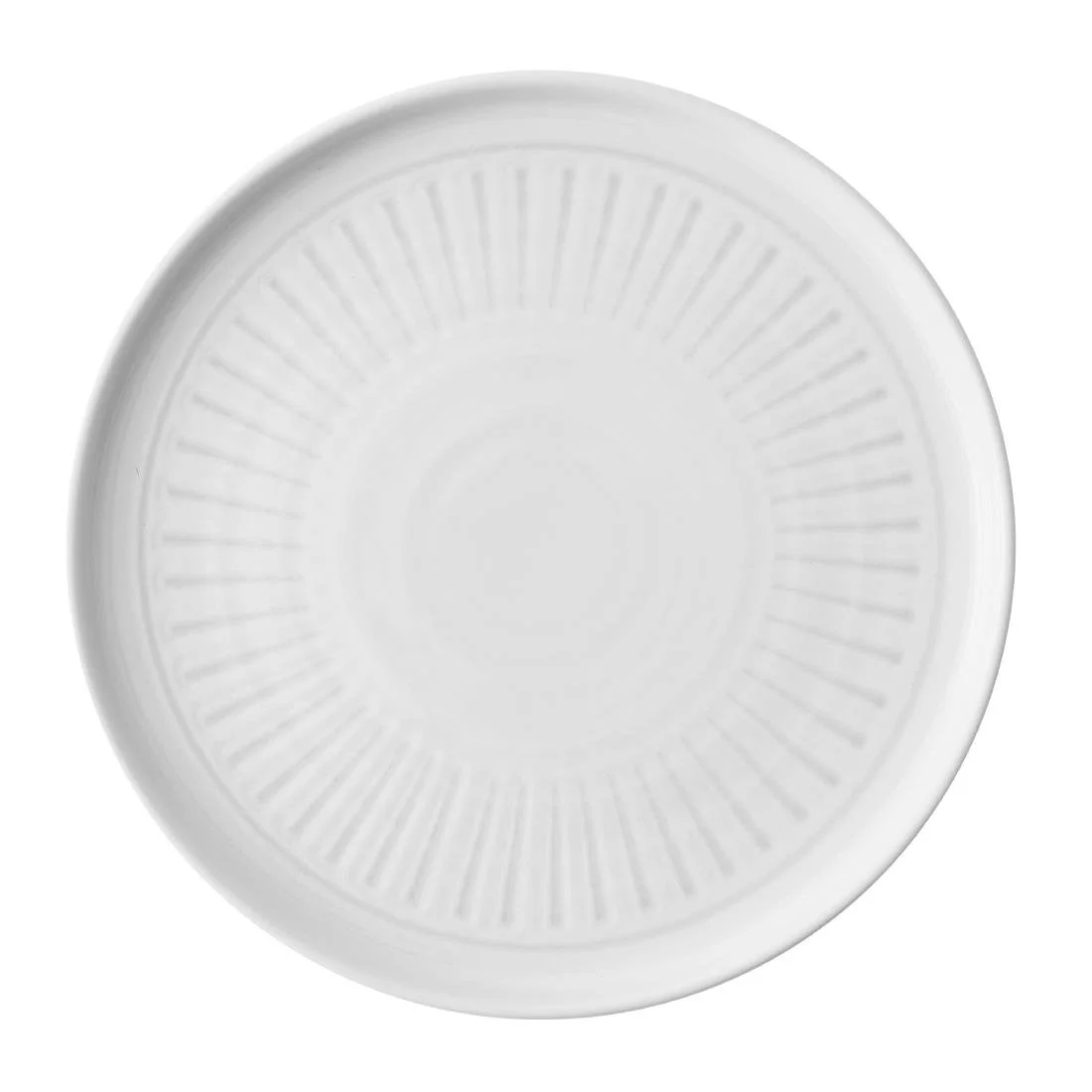 Churchill Era Grey Walled Plates 260mm (6 Pack) - Image 1