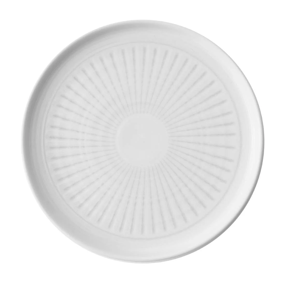 Churchill Era Grey Walled Plates 210mm (6 Pack) - Image 1