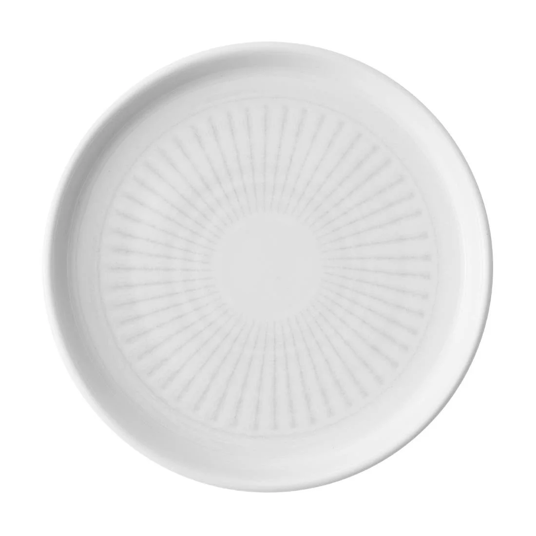 Churchill Era Grey Walled Plates 160mm (6 Pack) - Image 1