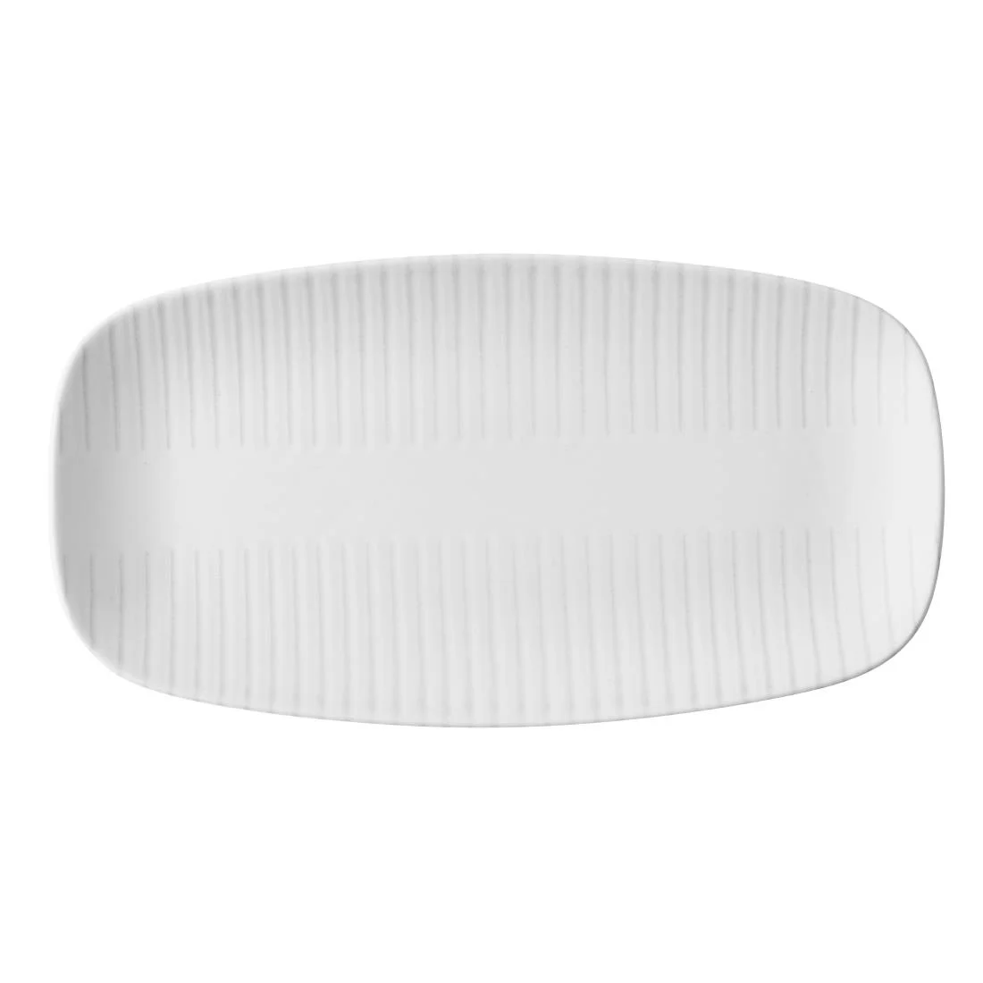 Churchill Era Grey Chef's Oblong Plates 350x187mm (6 Pack)