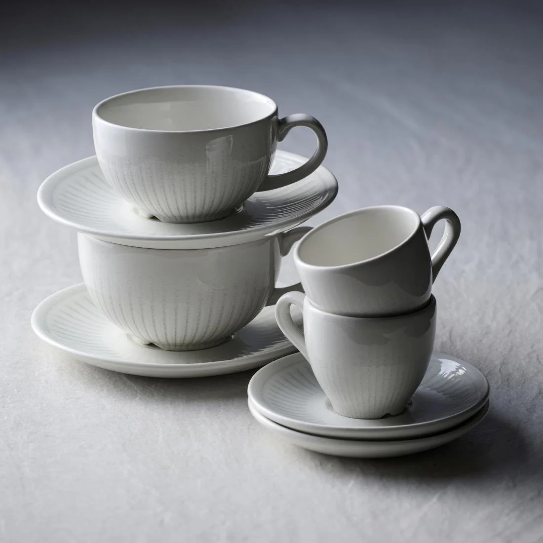 Churchill Era Grey Cappuccino Cups 355ml (12 Pack) - Image 2