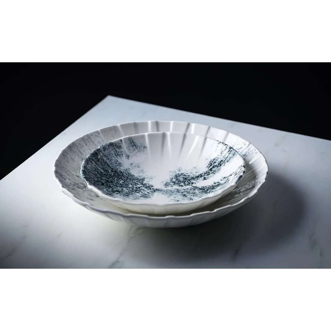 Churchill Smoke Grey Coupe Bowls 273mm (6 Pack) - Image 2