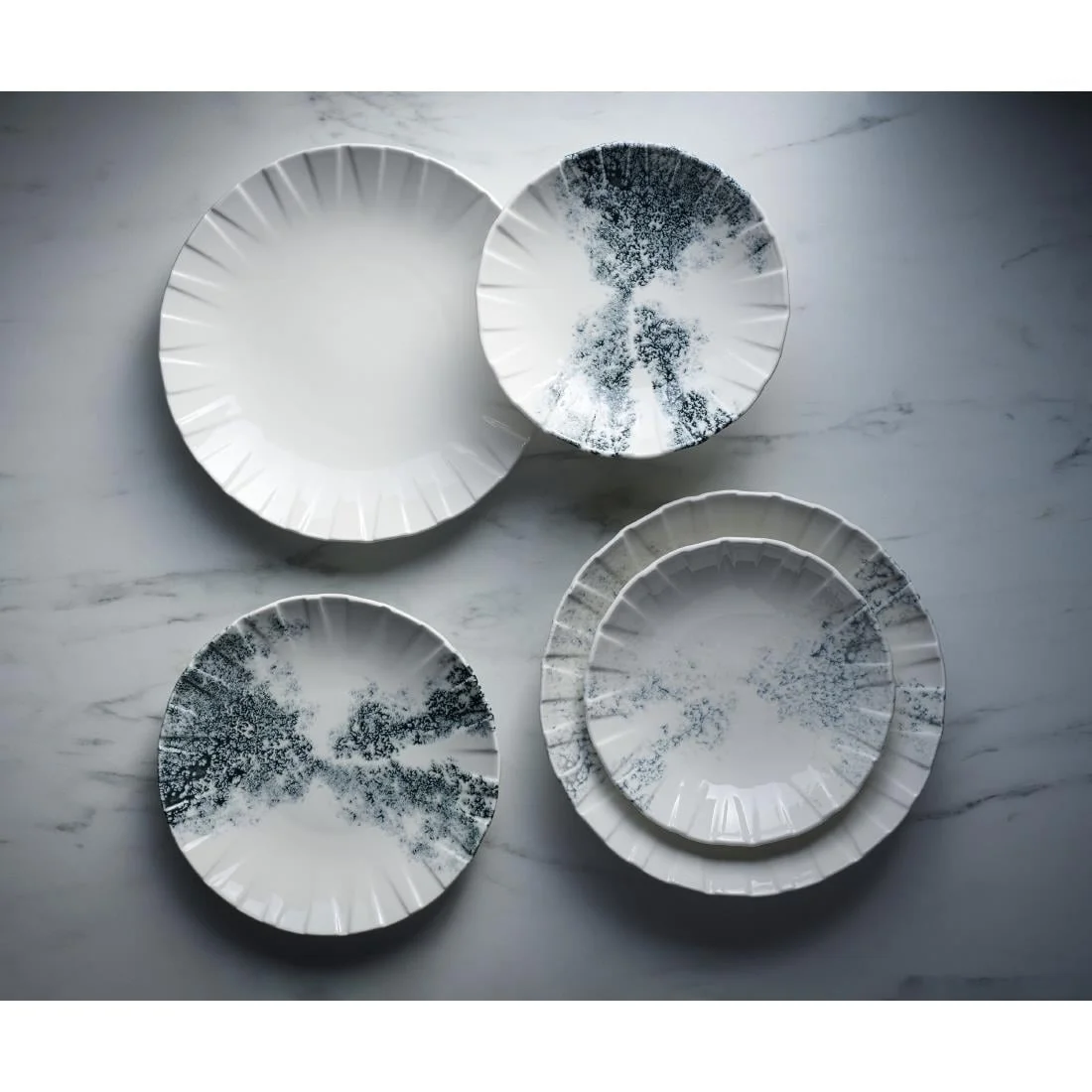 Churchill Smoke Grey Coupe Bowls 273mm (6 Pack) - Image 3