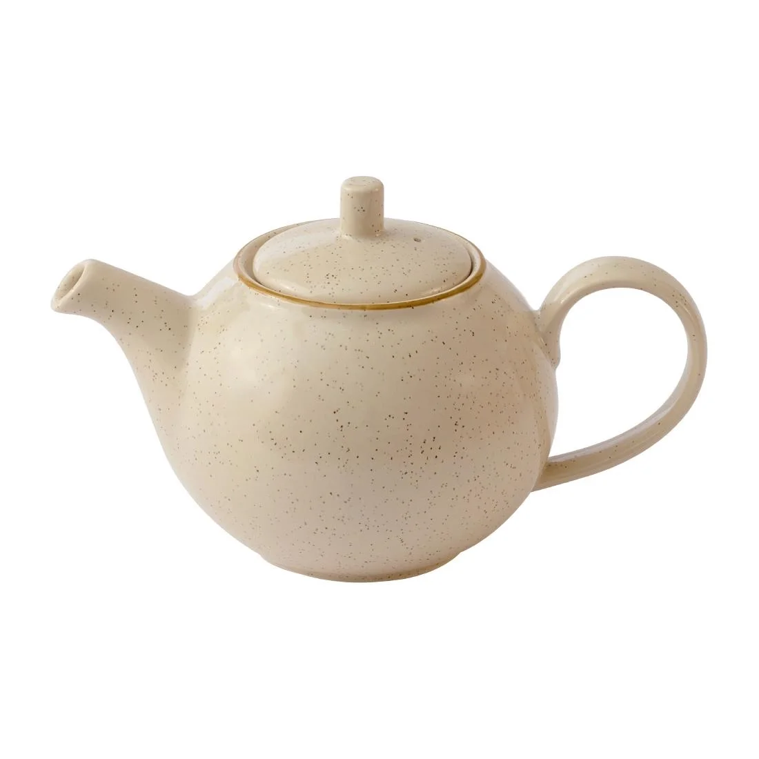 Churchill Stonecast Nutmeg Cream Replacement Lids for 443ml Teapots (6 Pack)