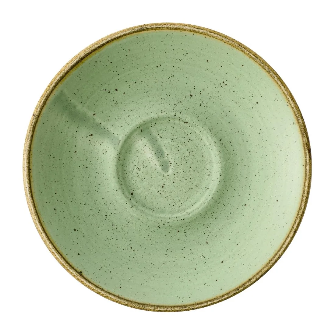 Churchill Stonecast Sage Green Cafe Espresso Saucers 155mm (12 Pack)
