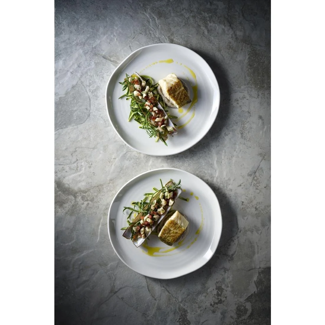 Churchill Envisage White Natural Plates 220mm (6 Pack) - Image 3