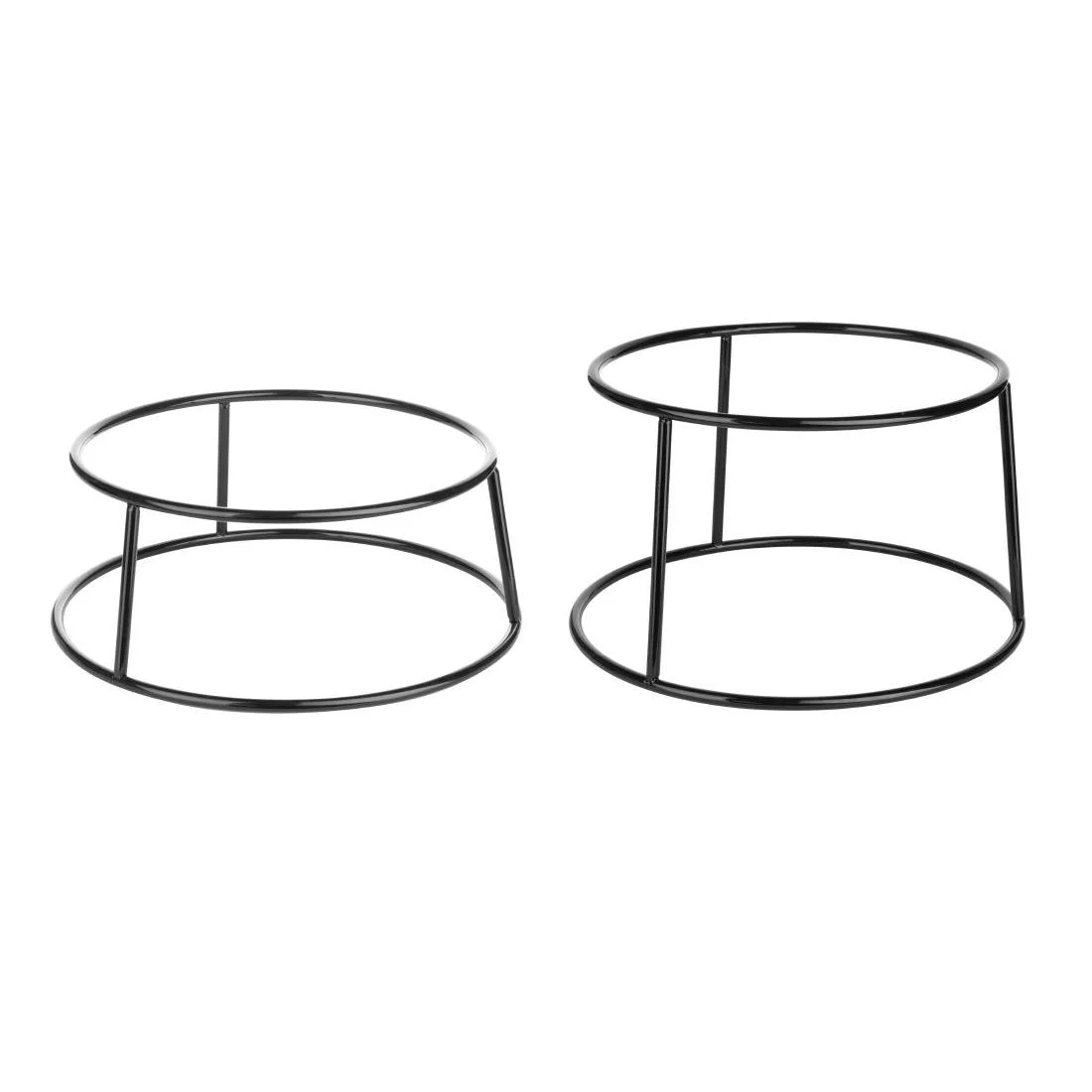 Olympia Non-Slip Multi-Round Riser Black Wire 230x260x100mm - Image 7