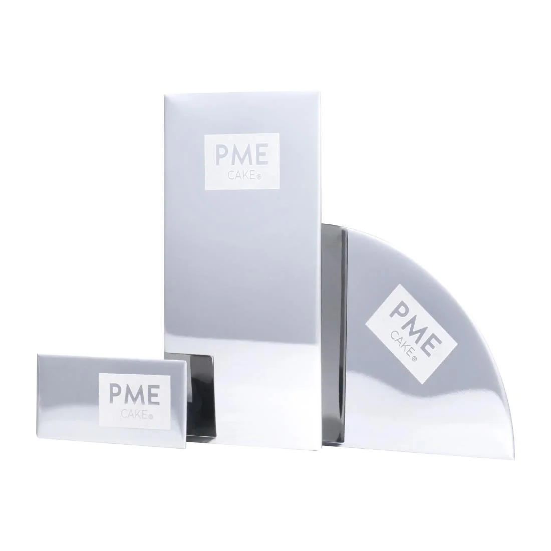 PME Mini Flexible Icing Side Scrapers (3 Pack) - Image 2