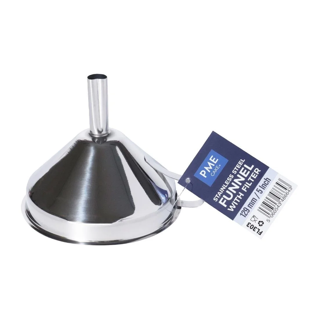 PME Stainless Steel Funnel 129mm - Image 5