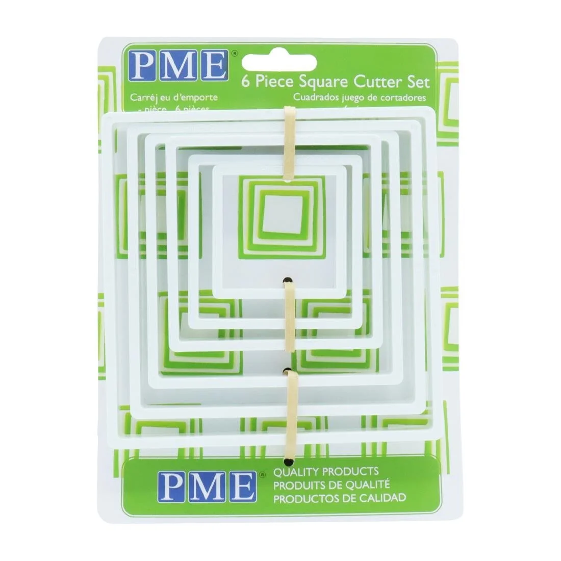 PME Classic Square Cutter (6 Pack) - Image 3