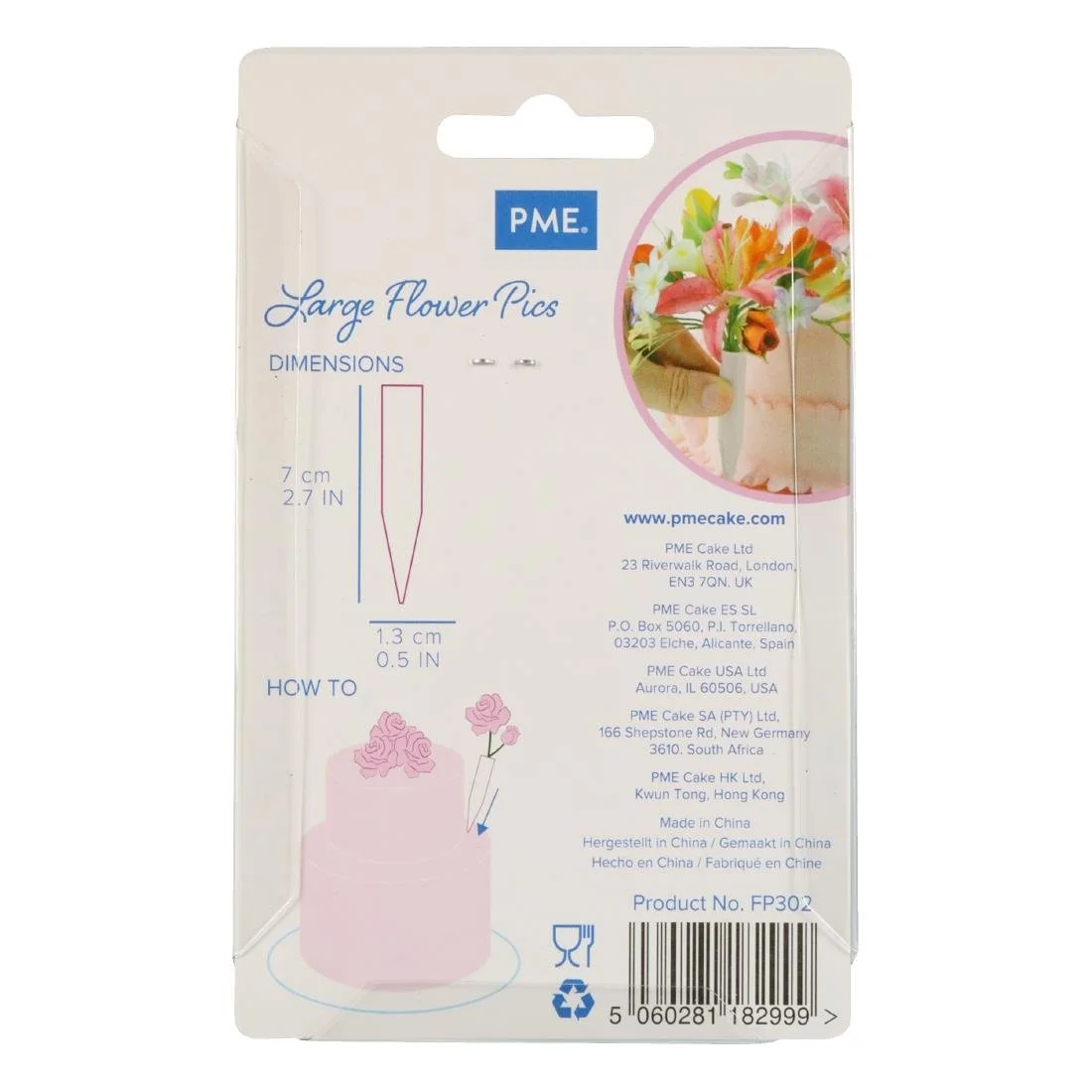 PME Large Flower Pics (6 Pack) - Image 2