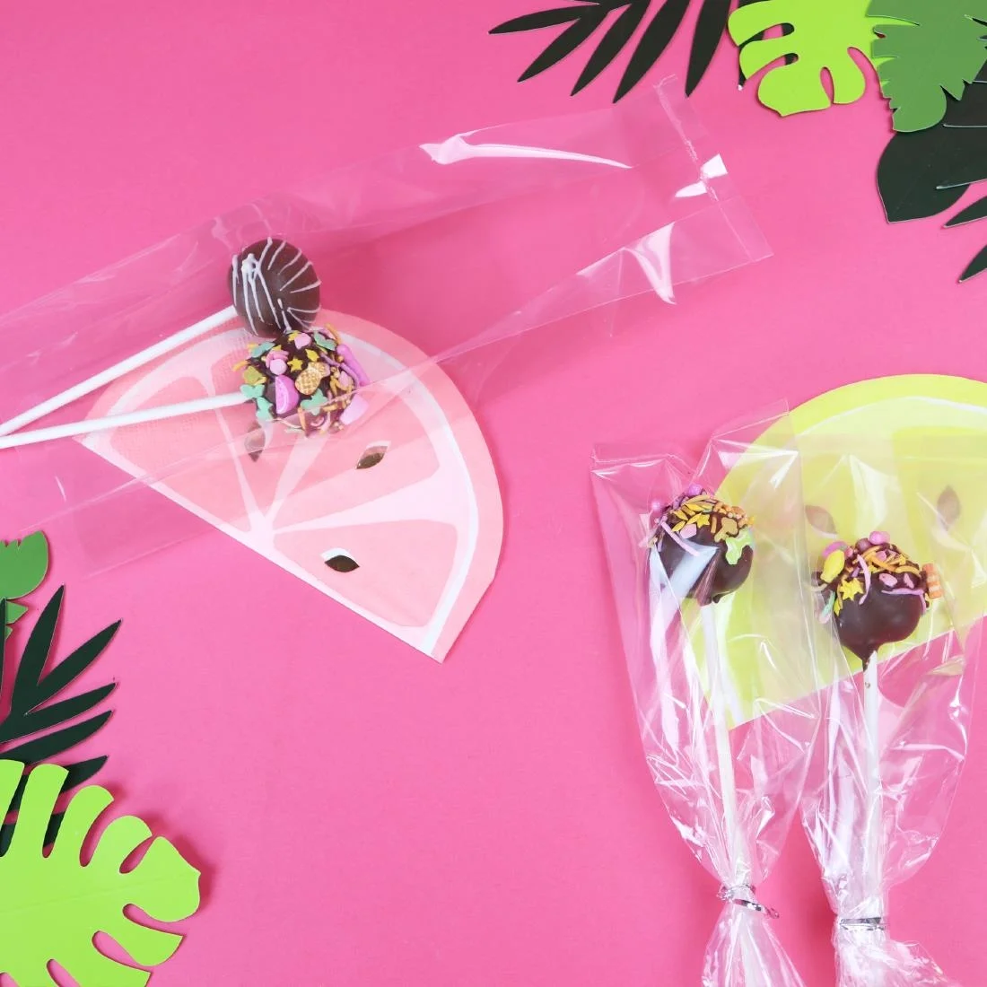 PME Cake Pop Bags with Silver Ties 254x76mm (25 Pack) - Image 6