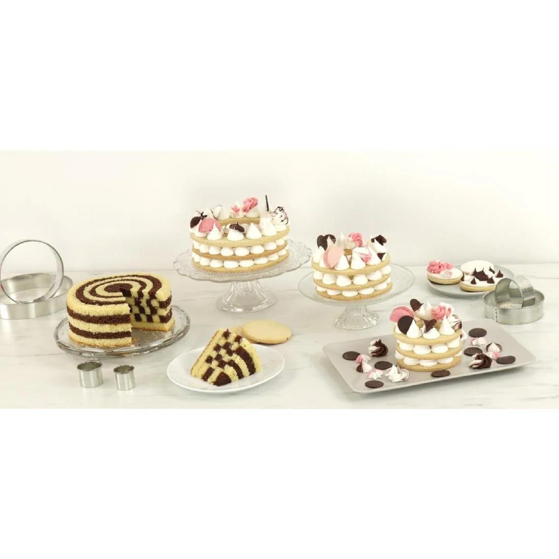 PME Round Stainless Steel Cutters (19 Pack) - Image 5