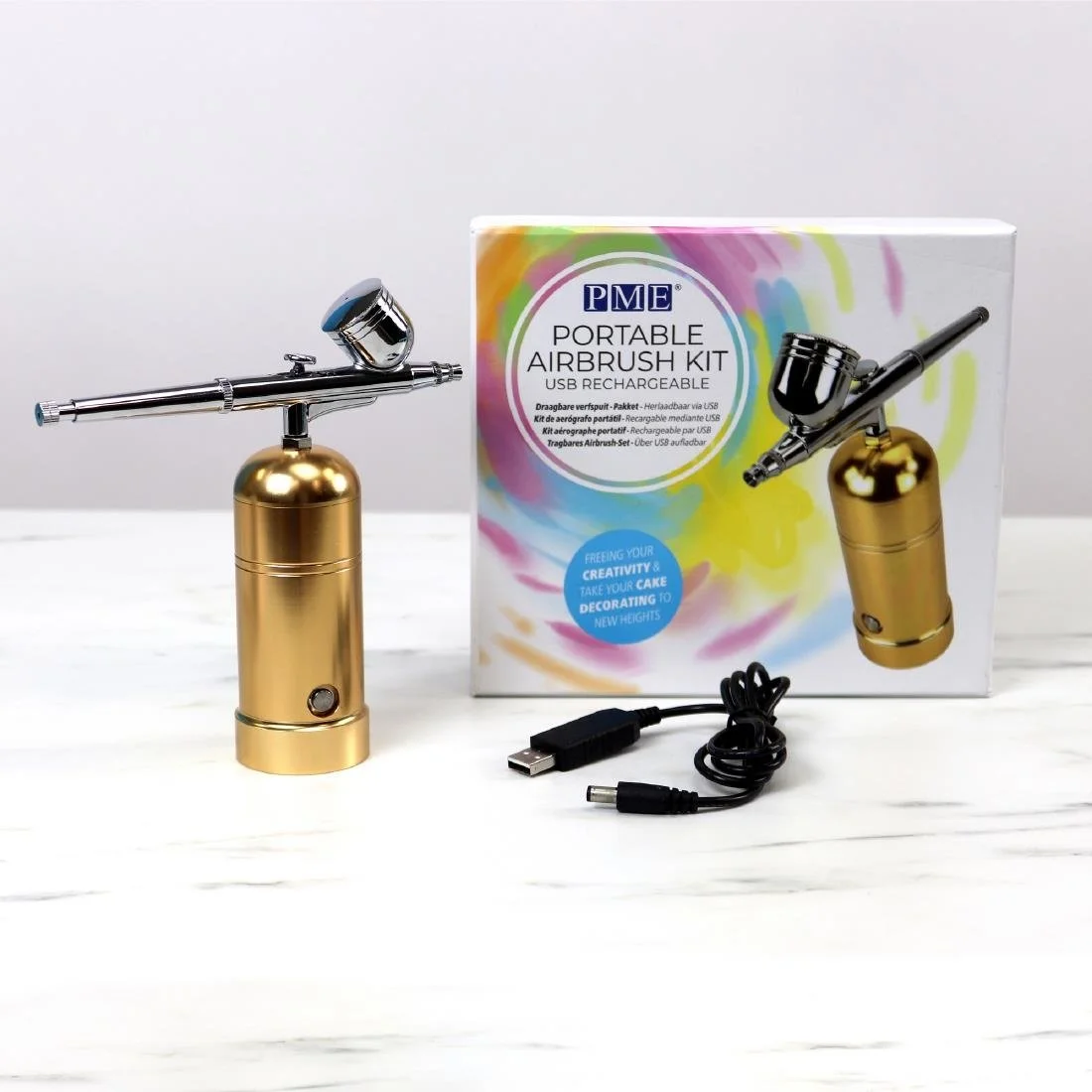 PME Portable USB Rechargeable Airbrush Kit - Image 12