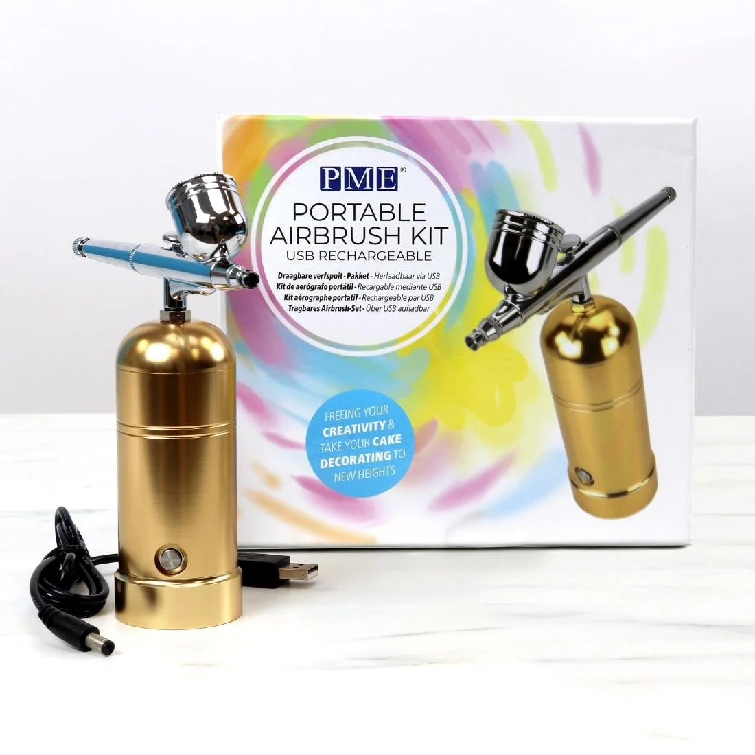 PME Portable USB Rechargeable Airbrush Kit - Image 14