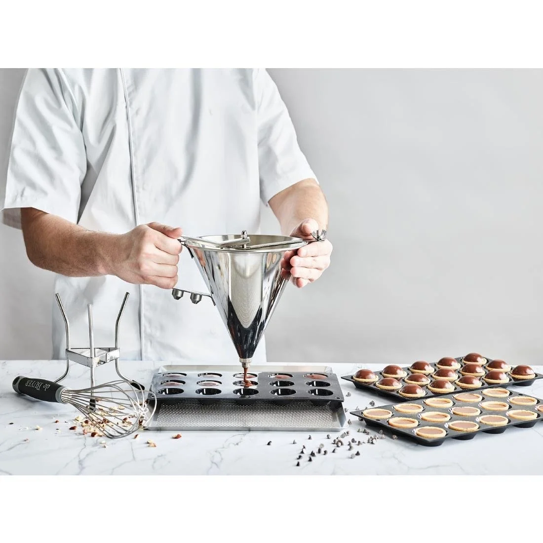 De Buyer Automatic Piston Funner Kwik Max 2 Nozzles 3.3ltr - Image 8