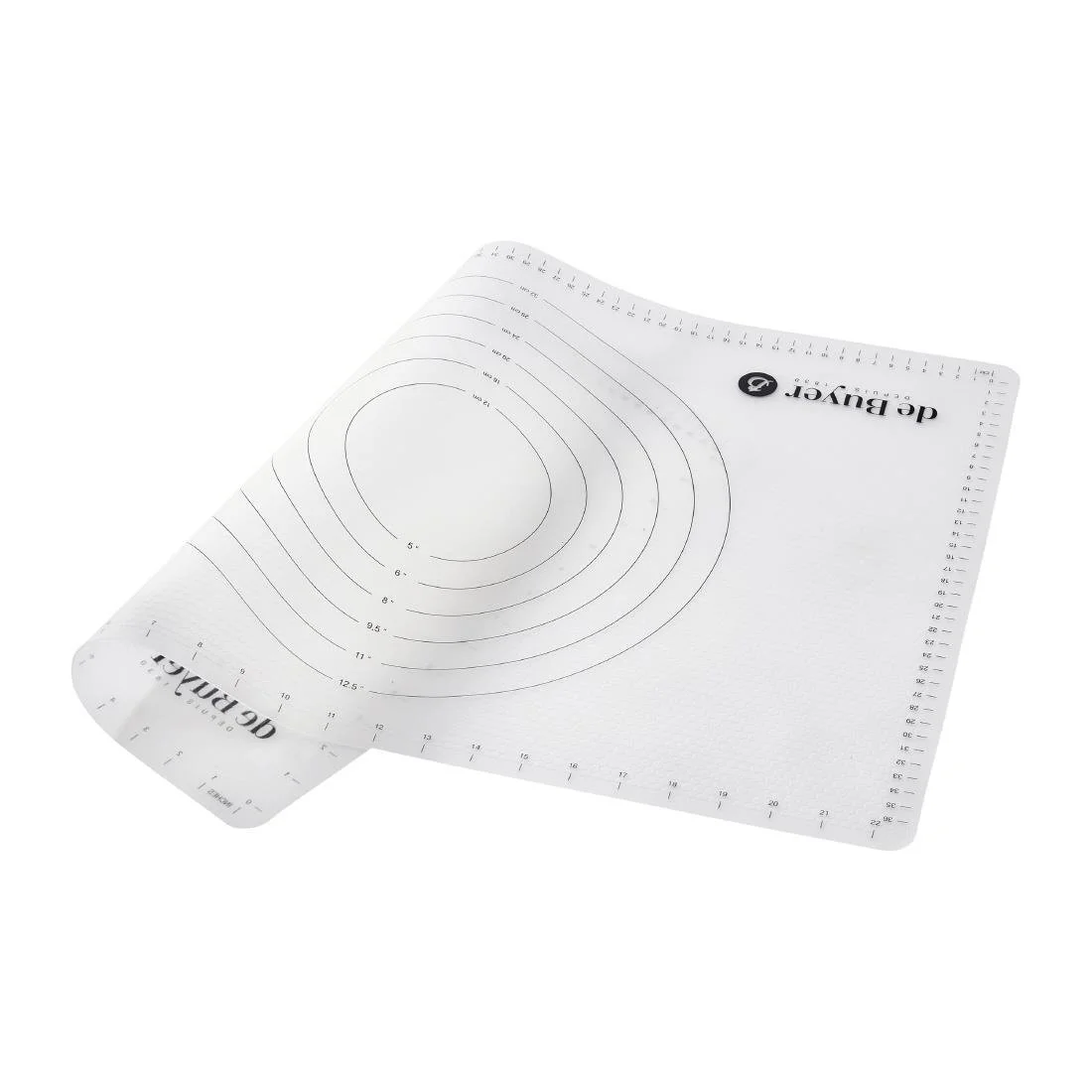 De Buyer Baking Non-Stick Silicone Mat Black - Image 3