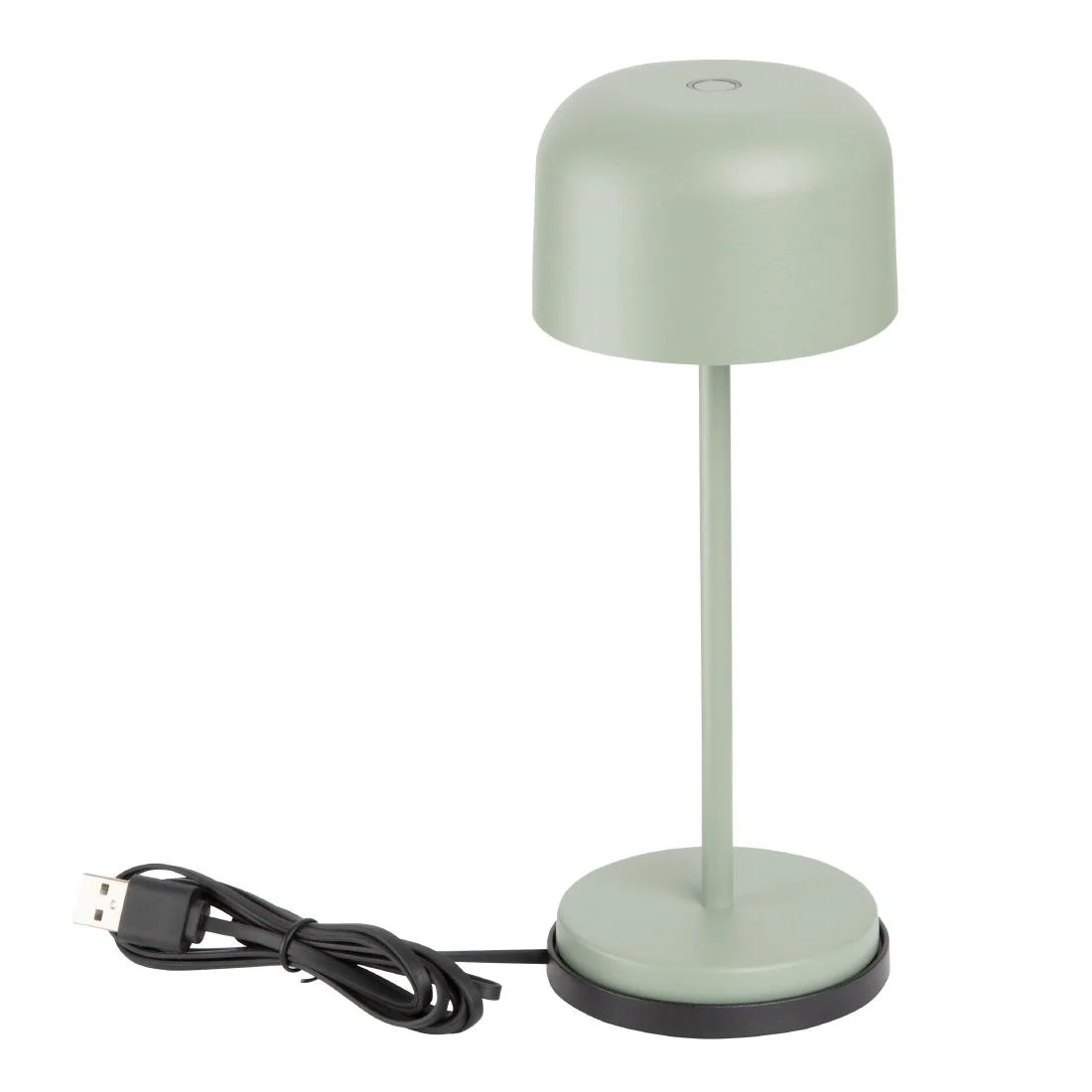 Olympia Siena Table Lamp Round Dome Sage 200mm - Image 2