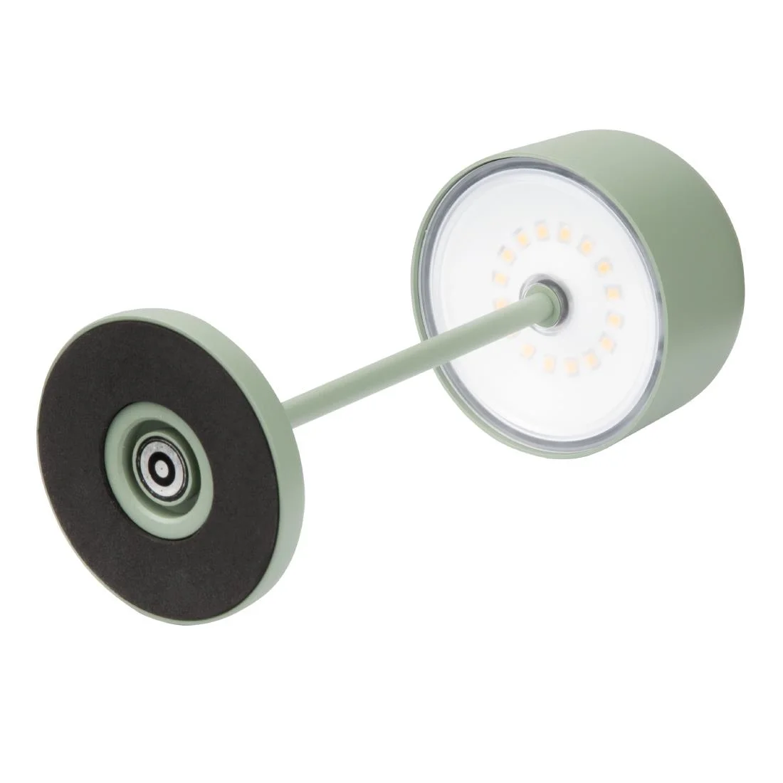 Olympia Siena Table Lamp Round Dome Sage 200mm - Image 2