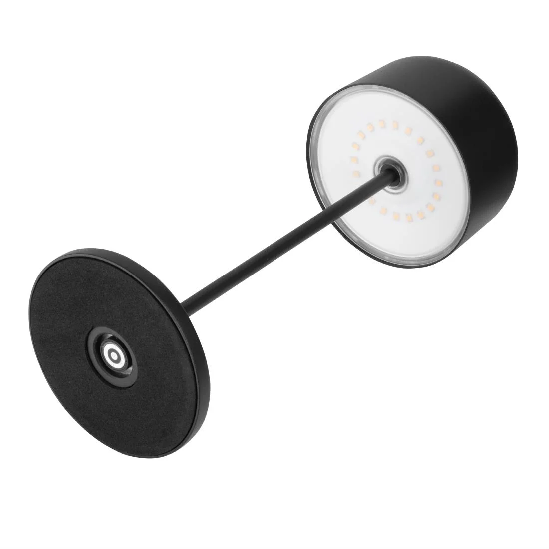 Olympia Siena Table Lamp Round Dome Black 300mm - Image 2