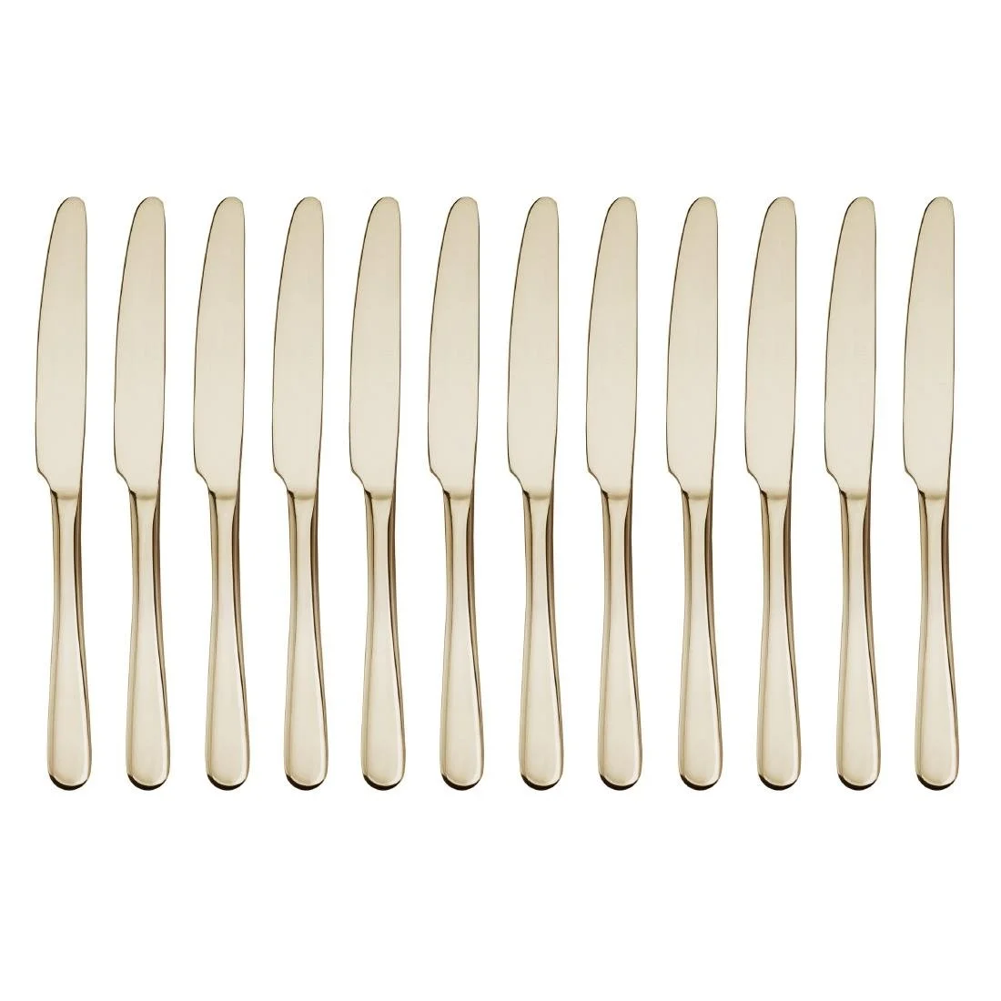 Olympia Buckingham Table Knives Champagne Gold (12 Pack) - Image 3