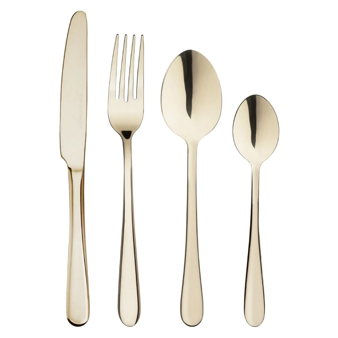 Olympia Buckingham Table Knives Champagne Gold (12 Pack) - Image 5