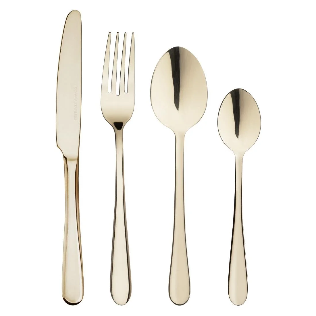 Olympia Buckingham Table Forks Champagne Gold (12 Pack) - Image 5